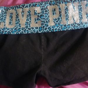 Pink spandex shorts 🎈